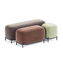 Hemlock ottoman